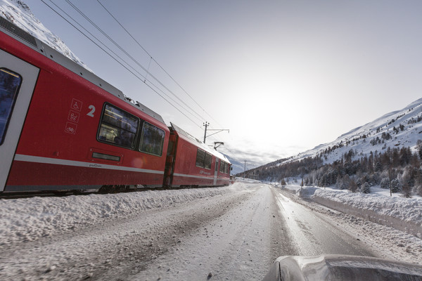 Berninapass, Oberengadin, Engadin, Graubünden, Schweiz, Switzerland