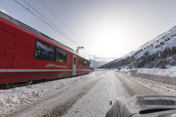 Berninapass, Oberengadin, Engadin, Graubünden, Schweiz, Switzerland