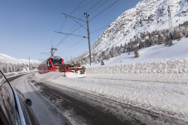 Berninapass, Oberengadin, Engadin, Graubünden, Schweiz, Switzerland