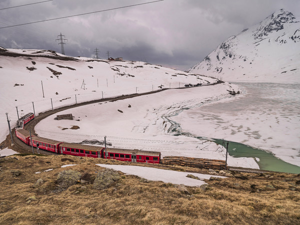 Schneeschmelze am Lago Bianco