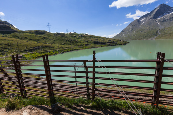 Bernina Pass, Oberengadin, Engadine, Graubünden, Schweiz, Switzerland