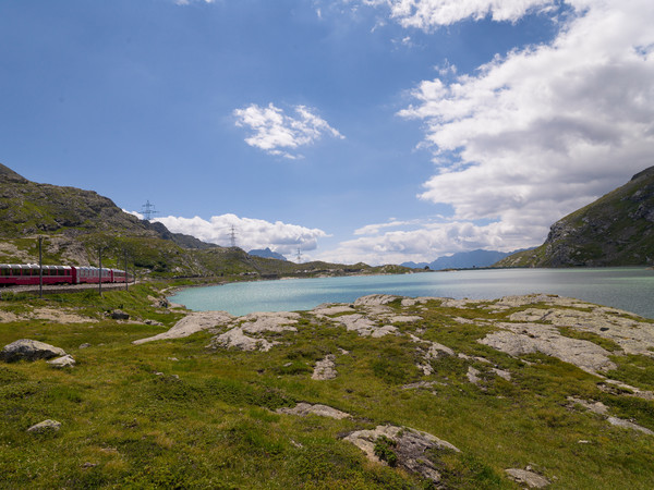 Bernina Pass, Oberengadin, Engadin, Graubünden, Schweiz, Switzerland, Fruehsommer