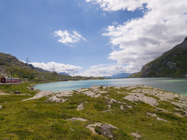 Bernina Pass, Oberengadin, Engadin, Graubünden, Schweiz, Switzerland, Fruehsommer