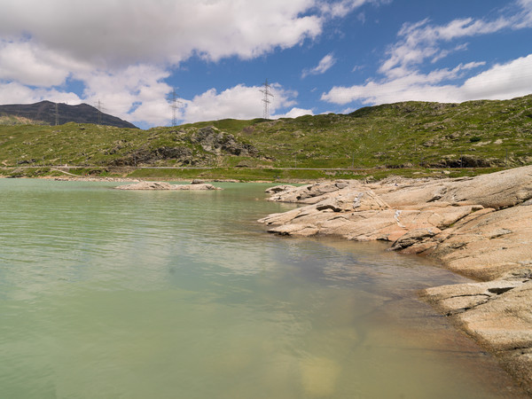 Bernina Pass, Oberengadin, Engadin, Graubünden, Schweiz, Switzerland, Fruehsommer