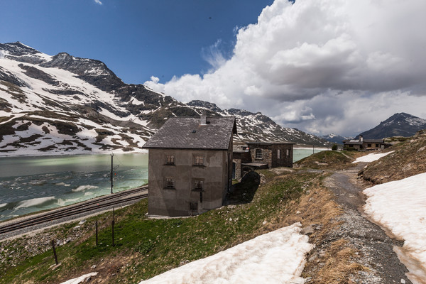 Berninapass, Oberengadin, Engadin, Graubünden, Schweiz, Switzerland