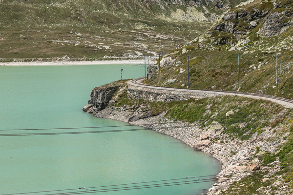 Berninapass, Oberengadin, Engadin, Graubünden, Schweiz, Switzerland