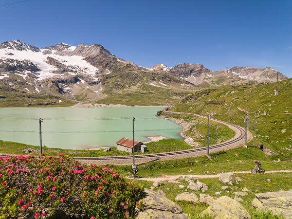 Berninapass, Oberengadin, Engadin, Graubünden, Schweiz, Switzerland