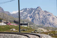 Berninapass, Oberengadin, Graubünden, Schweiz