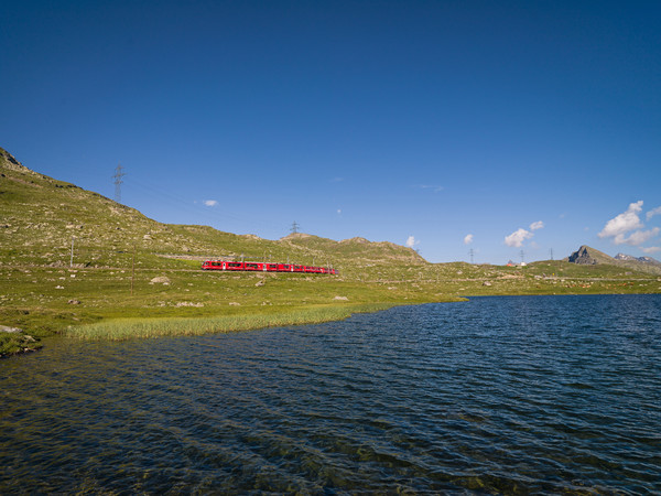 Berninapass, Oberengadin, Engadin, Graubünden, Schweiz, Switzerland