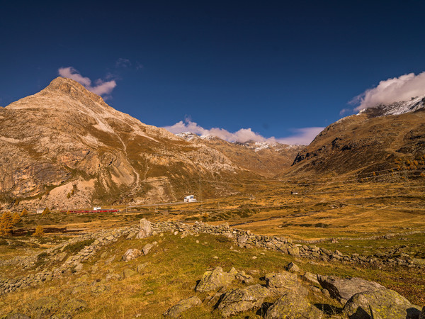 Berninapass, Oberengadin, Graubünden, Schweiz, Switzerland