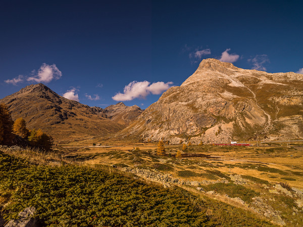 Berninapass, Oberengadin, Graubünden, Schweiz, Switzerland