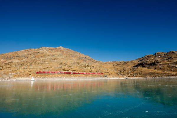 Berninapass, Oberengadin, Graubünden, Schweiz, Switzerland