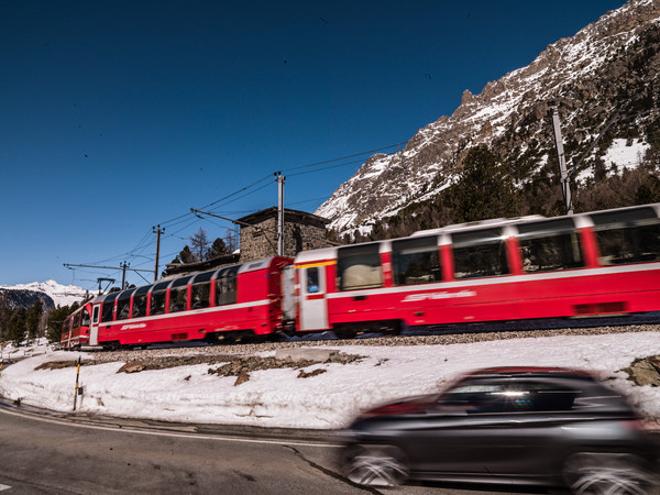 Berninapass, Oberengadin, Graubünden, Schweiz, Switzerland