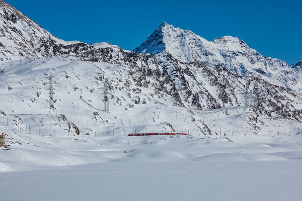 Berninapass, Oberengadin, Graubünden, Schweiz, Switzerland