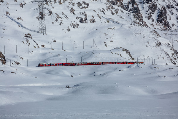 Berninapass, Oberengadin, Graubünden, Schweiz, Switzerland