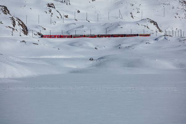Berninapass, Oberengadin, Graubünden, Schweiz, Switzerland