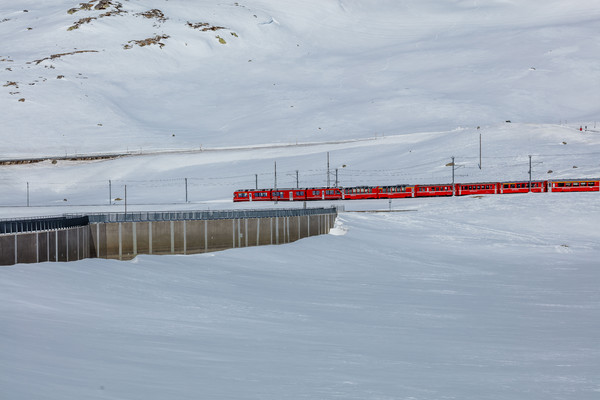 Berninapass, Oberengadin, Graubünden, Schweiz, Switzerland