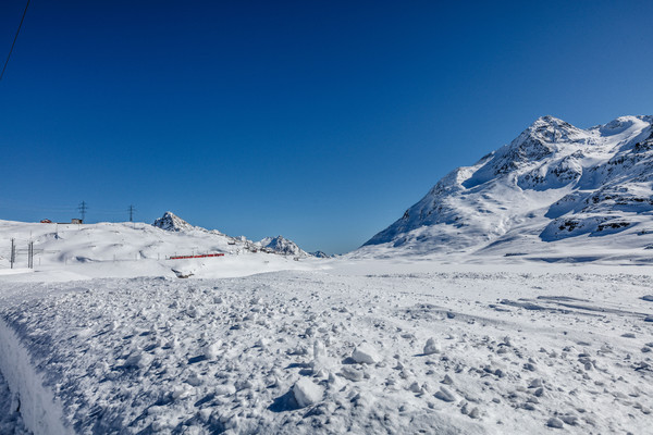 Berninapass, Oberengadin, Graubünden, Schweiz, Switzerland