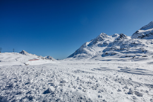 Berninapass, Oberengadin, Graubünden, Schweiz, Switzerland