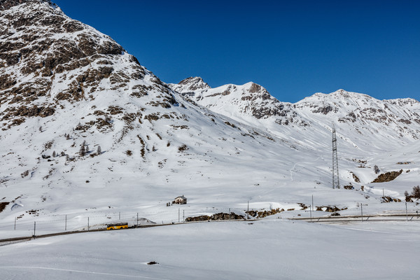 Berninapass, Oberengadin, Graubünden, Schweiz, Switzerland