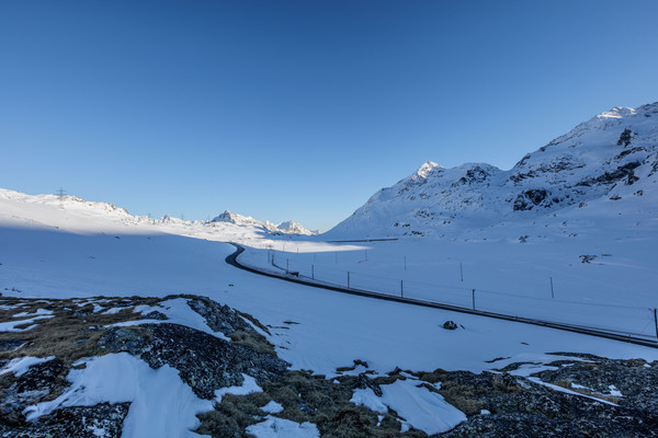 Berninapass, Oberengadin, Graubünden, Schweiz, Switzerland