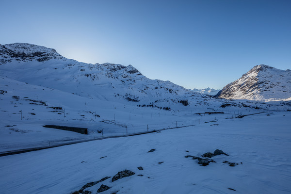 Berninapass, Oberengadin, Graubünden, Schweiz, Switzerland