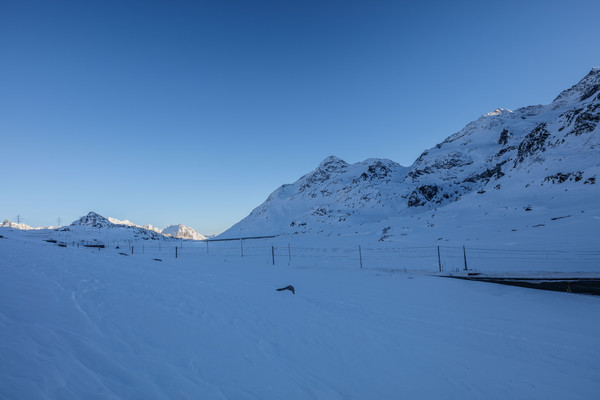 Berninapass, Oberengadin, Graubünden, Schweiz, Switzerland