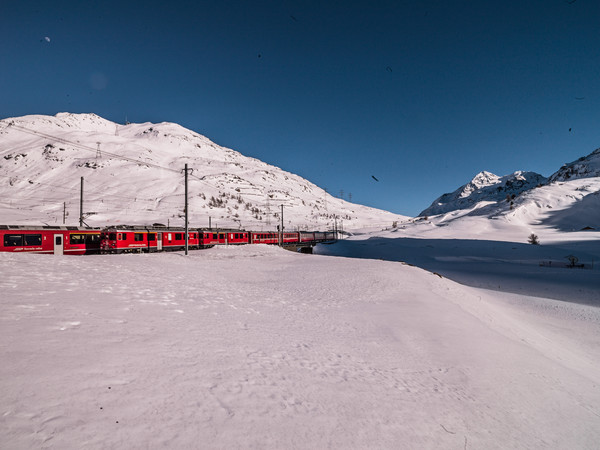 Berninapass, Oberengadin, Graubünden, Schweiz, Switzerland