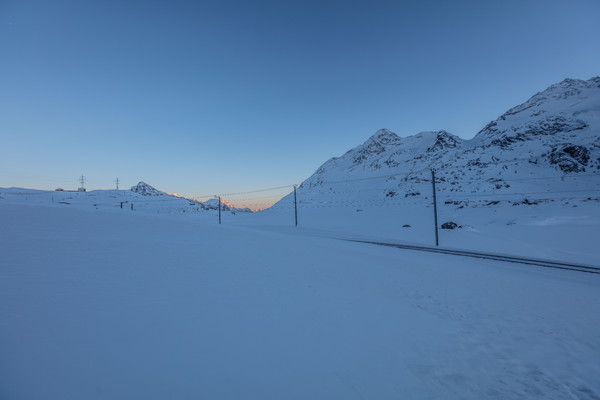 Berninapass, Oberengadin, Graubünden, Schweiz, Switzerland