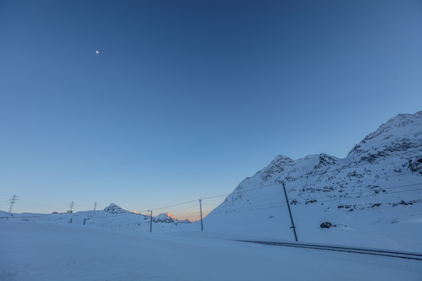 Berninapass, Oberengadin, Graubünden, Schweiz, Switzerland