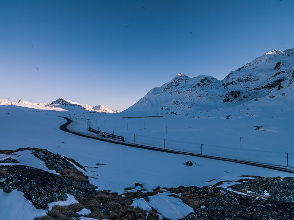 Berninapass, Oberengadin, Graubünden, Schweiz, Switzerland