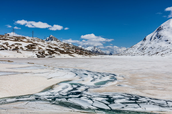 Berninapass, Oberengadin, Graubünden, Schweiz, Switzerland