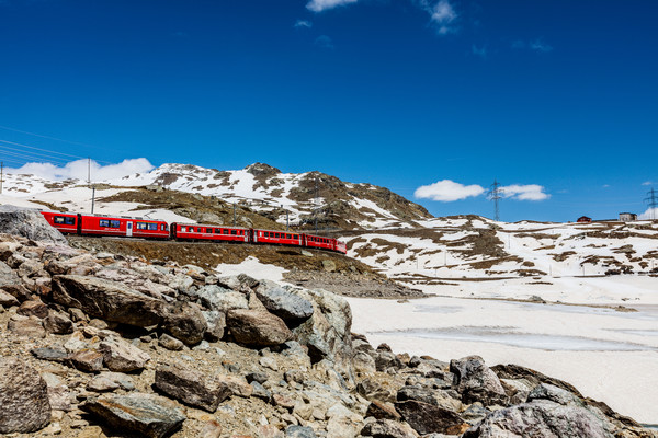 Berninapass, Oberengadin, Graubünden, Schweiz, Switzerland