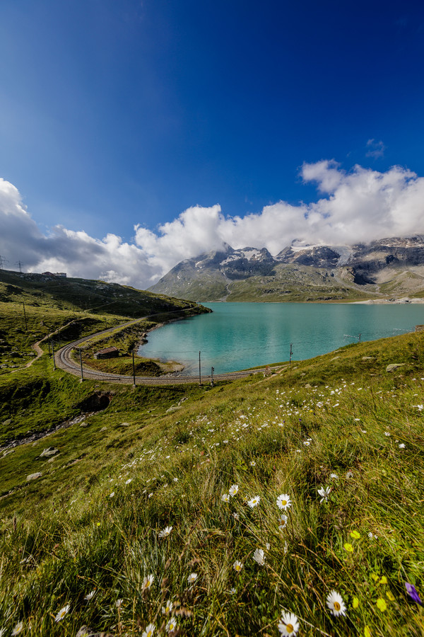 Berninapass, Oberengadin, Graubünden, Schweiz, Switzerland