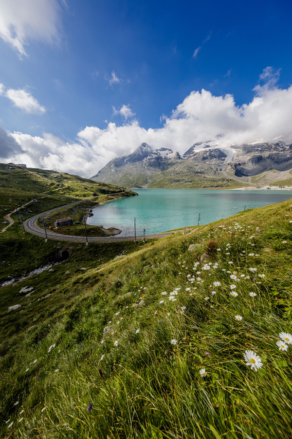 Berninapass, Oberengadin, Graubünden, Schweiz, Switzerland