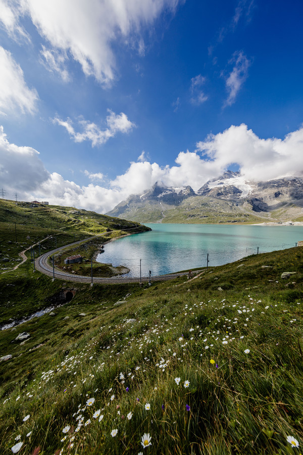 Berninapass, Oberengadin, Graubünden, Schweiz, Switzerland