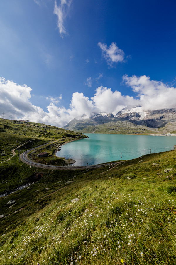 Berninapass, Oberengadin, Graubünden, Schweiz, Switzerland