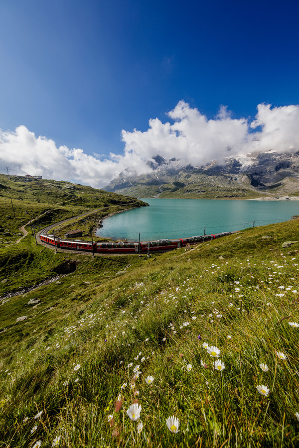 Berninapass, Oberengadin, Graubünden, Schweiz, Switzerland