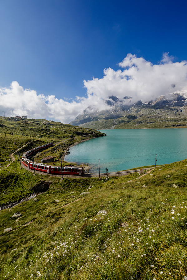 Berninapass, Oberengadin, Graubünden, Schweiz, Switzerland