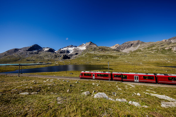 Berninapass, Oberengadin, Graubünden, Schweiz, Switzerland