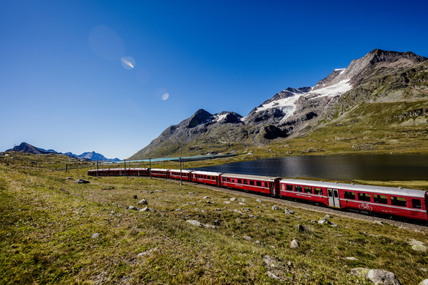 Berninapass, Oberengadin, Graubünden, Schweiz, Switzerland