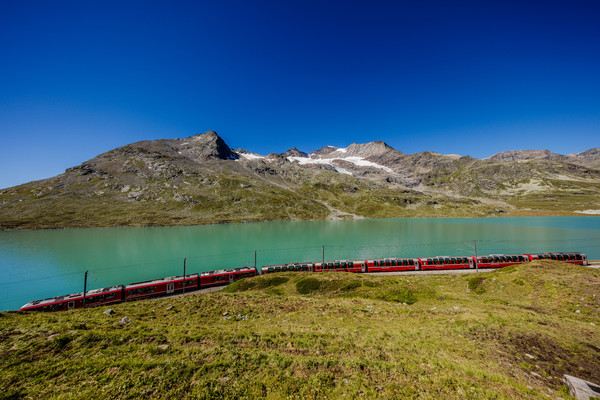 Berninapass, Oberengadin, Graubünden, Schweiz, Switzerland