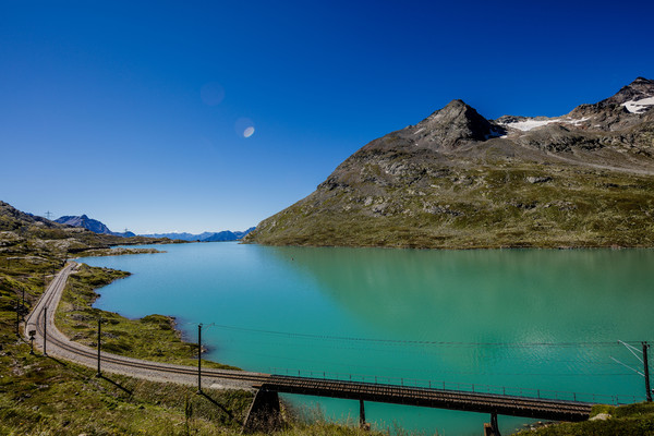 Berninapass, Oberengadin, Graubünden, Schweiz, Switzerland