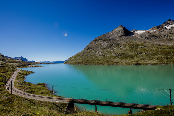 Berninapass, Oberengadin, Graubünden, Schweiz, Switzerland