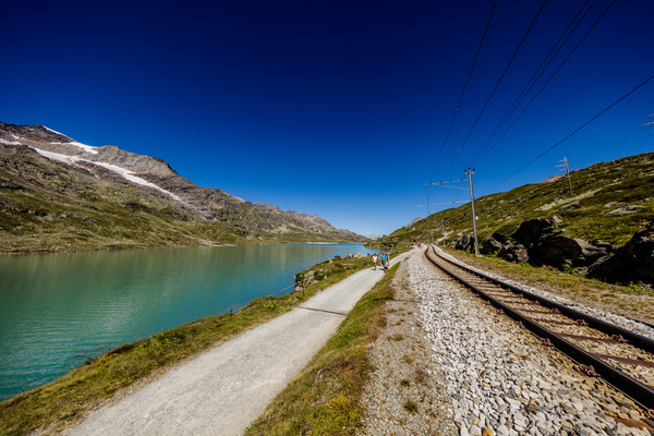 Berninapass, Oberengadin, Graubünden, Schweiz, Switzerland