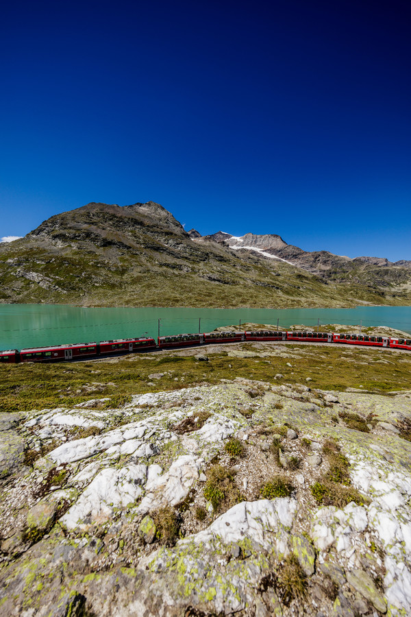 Berninapass, Oberengadin, Graubünden, Schweiz, Switzerland