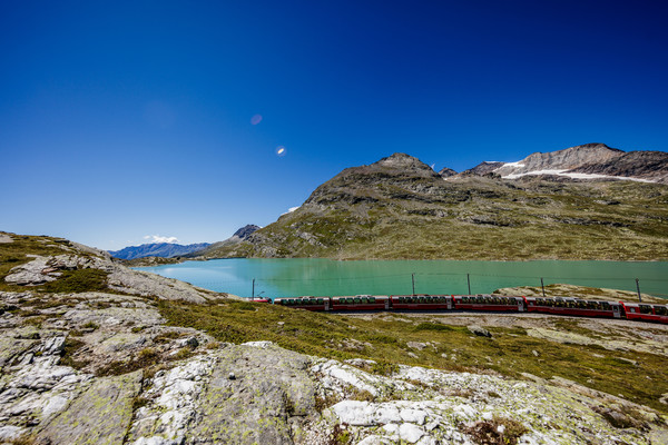 Berninapass, Oberengadin, Graubünden, Schweiz, Switzerland