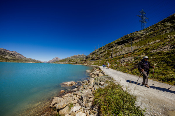 Berninapass, Oberengadin, Graubünden, Schweiz, Switzerland