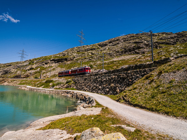 Berninapass, Oberengadin, Graubünden, Schweiz, Switzerland