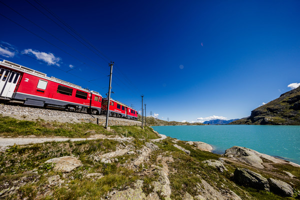 Berninapass, Oberengadin, Graubünden, Schweiz, Switzerland